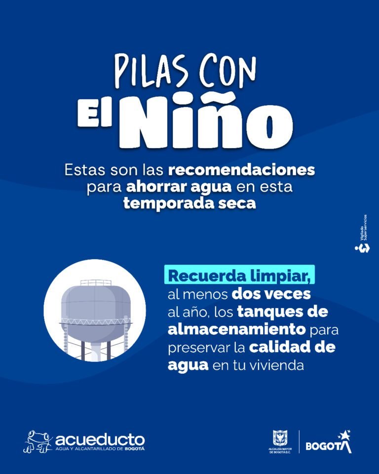 ¡Ten en cuenta! 10 sencillos pasos para lavar el tanque de agua domiciliario