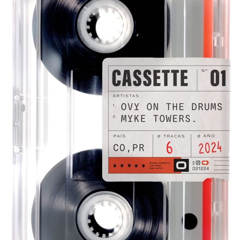 Ovy On The Drums Trae a nostalgia con el nuevo álbum “Cassette 01” Junto a Myke Towers