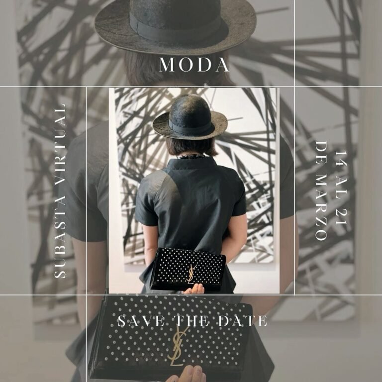 Cerca de 300 piezas de Moda Vintage a subasta en Bogotá