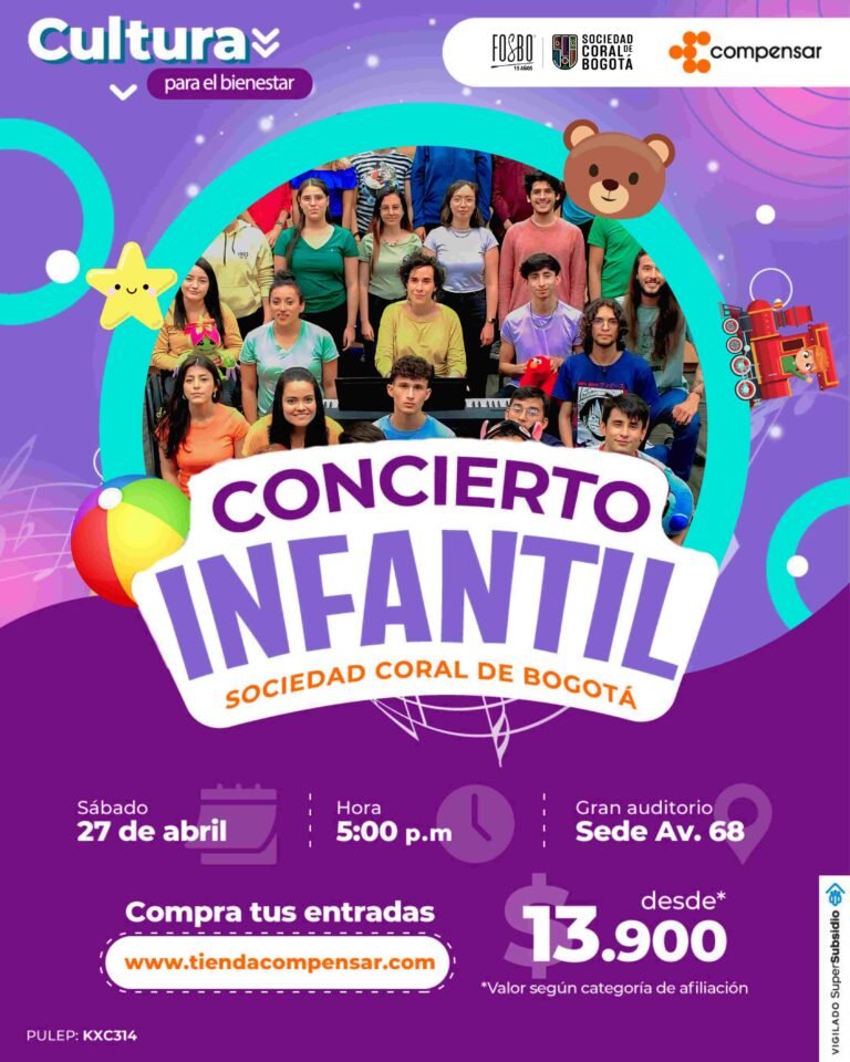 Llega a Bogotá un show musical en homenaje a la música infantil para celebrar el día de los niños