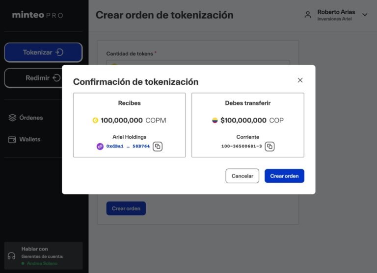 Minteo lanza COPM: La primera stablecoin del peso colombiano