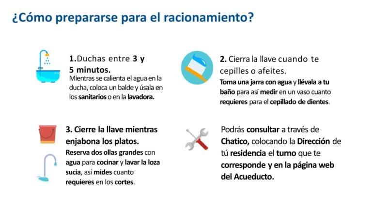 El Acueducto reitera el llamando al uso responsable del agua