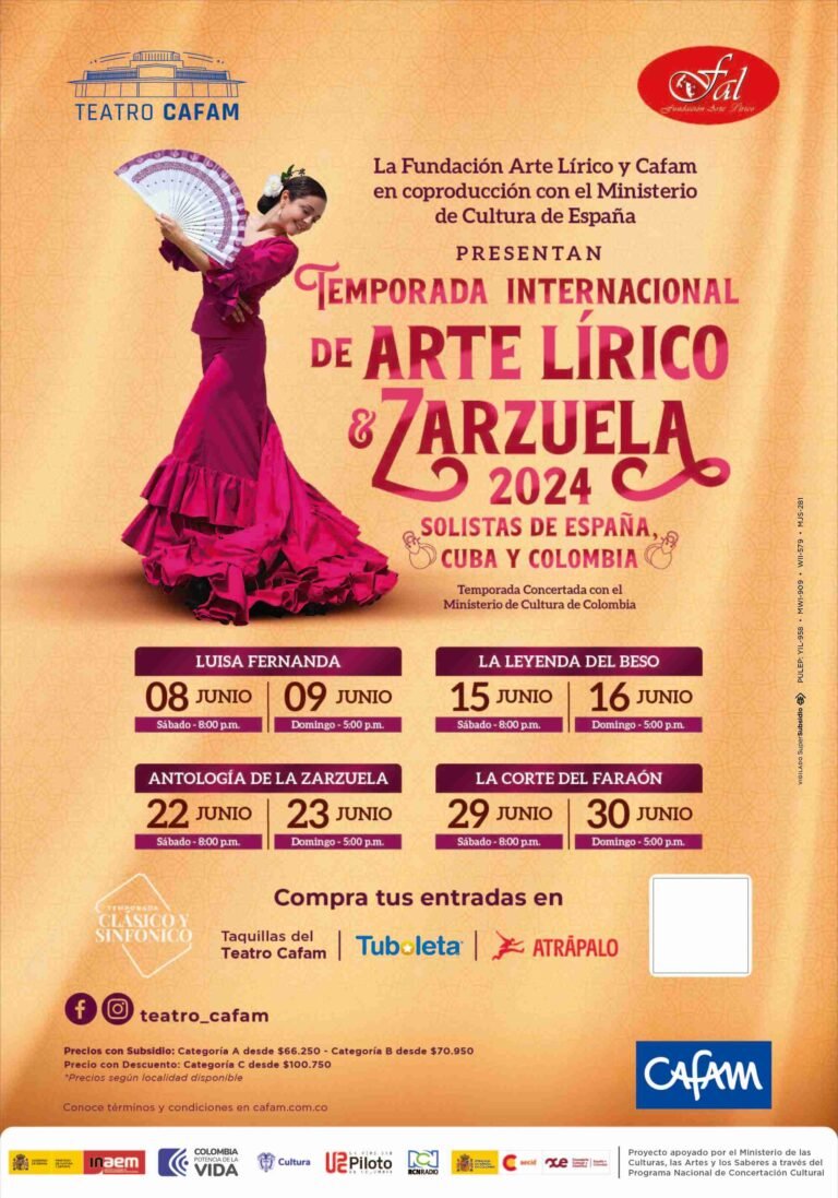 Temporada Internacional Arte Lírico y Zarzuela 2024