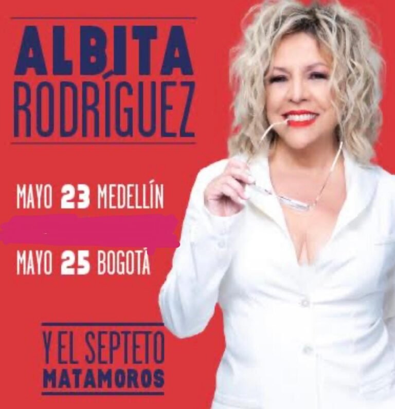 Albita Rodríguez “el regreso tour” con el Septeto Matamoros, dos leyendas de la música cubana reunidos en un solo concierto
