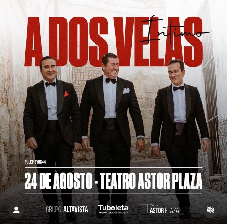 De regreso en Colombia A Dos Velas  “Intimo”