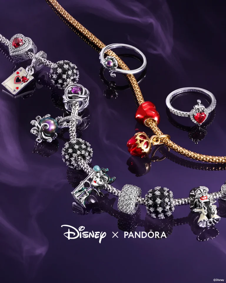 Nueva colaboración trae las villanas de Disney a las joyas de Pandora