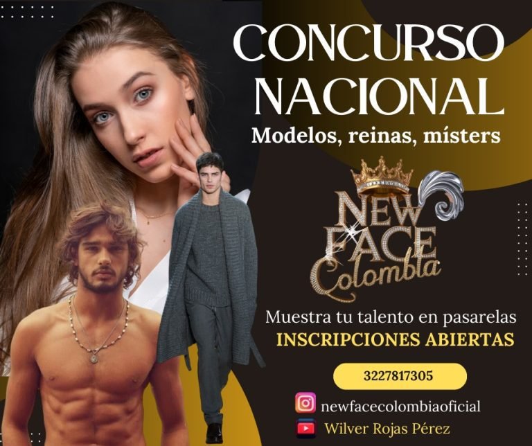New Face Colombia 2024 – el concurso nacional que impulsa talentos