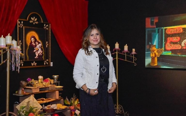 Las obras de María Mercedes Sánchez en  “Engalanar”, bálsamos necesarios para un mundo difícil