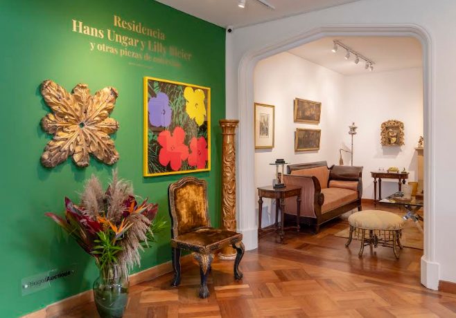 Excepcional exposición y subasta de muebles y objetos personales de la Residencia de Hans Ungar y Lilly Bleier.