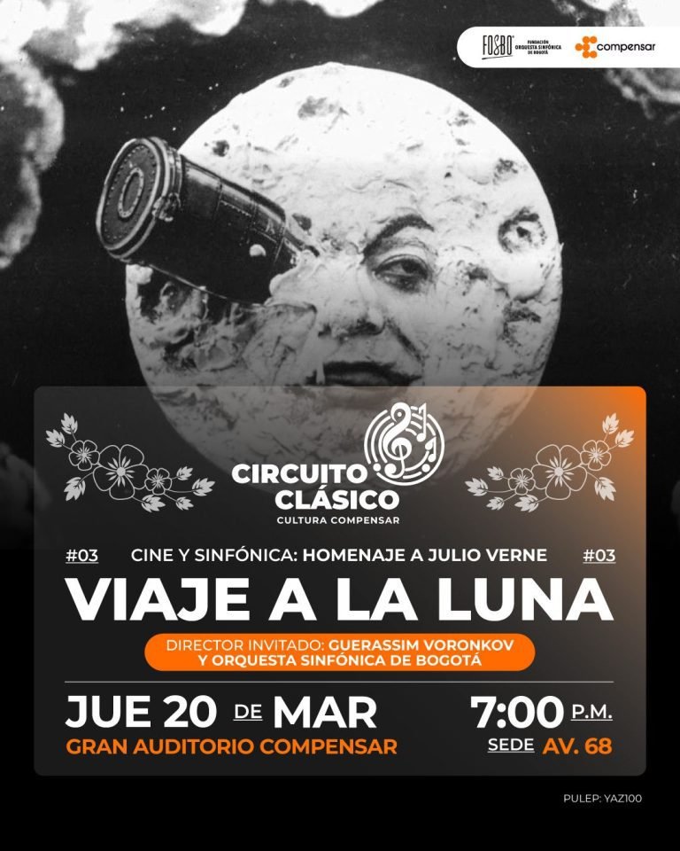El Circuito Clásico de Compensar rinde homenaje a dos clásicos del cine mudo