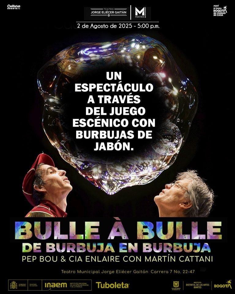El 2 de agosto llega por primera vez a Colombia “Bulle à Bulle”