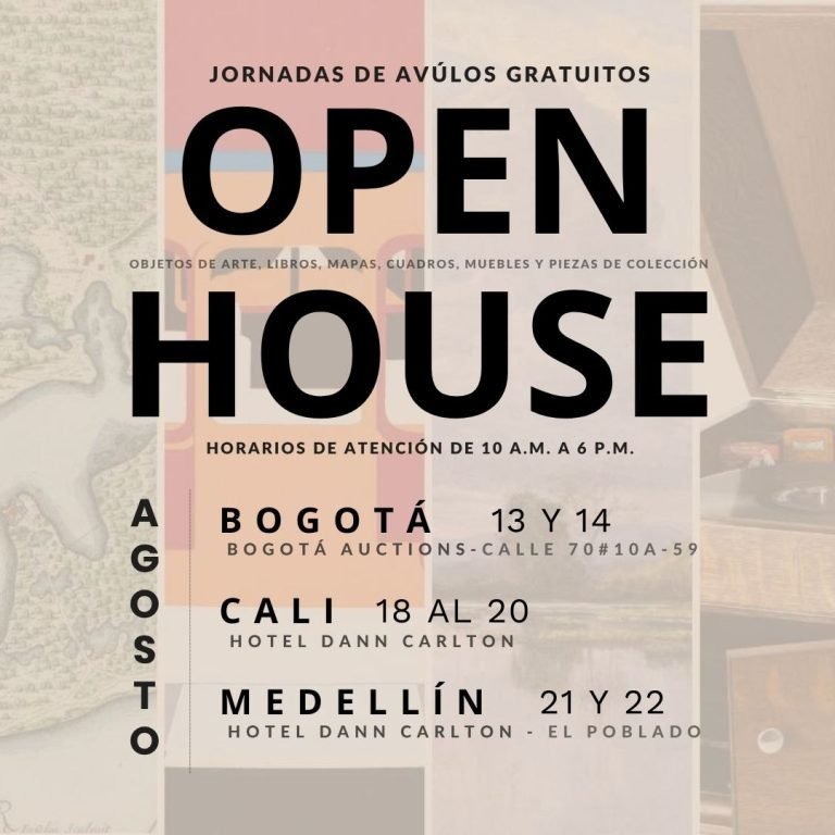 Expertos de Bogotá Auctions realizan avalúos gratuitos en Bogotá, Cali y Medellín