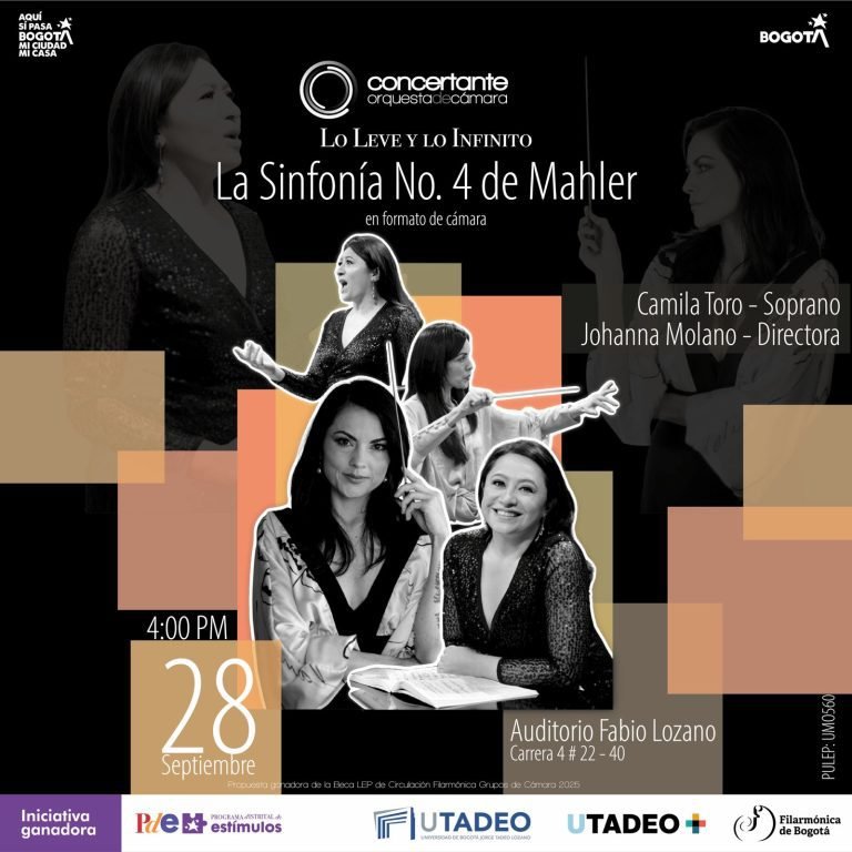 LO LEVE Y LO INFINITO: La Sinfonía No. 4 de Mahler en formato de cámara