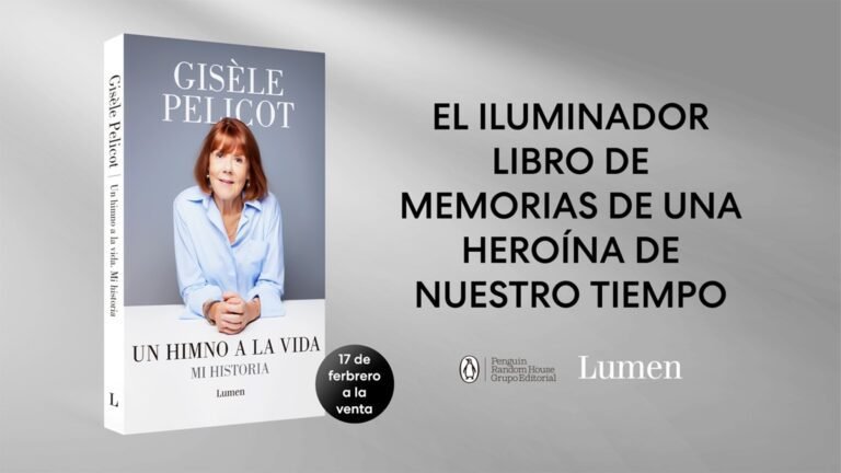 Un himno a la vida, el libro de memorias de Gisèle Pelicot, ya está en las librerías del país