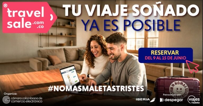 TravelSale 2026 trae descuentos para seguir reactivando el turismo colombiano