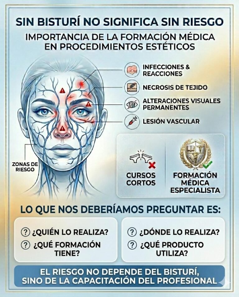 La importancia de la formación médica en los procedimientos estéticos