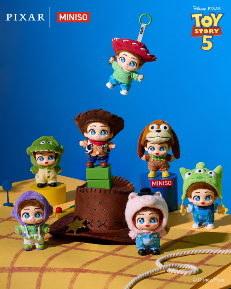 Nueva colección de Toy Story llega a Miniso
