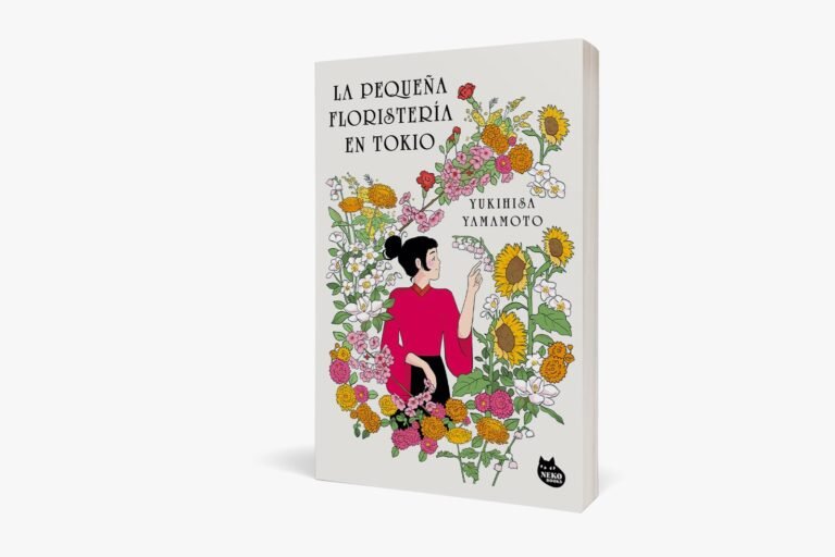 La literatura y las flores se unieron en el lanzamiento del libro “La pequeña floristería en Tokio”