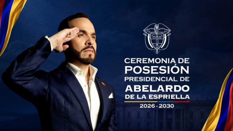 Ceremonia de posesión del presidente de la Republica de Colombia Abelardo De La Espriella